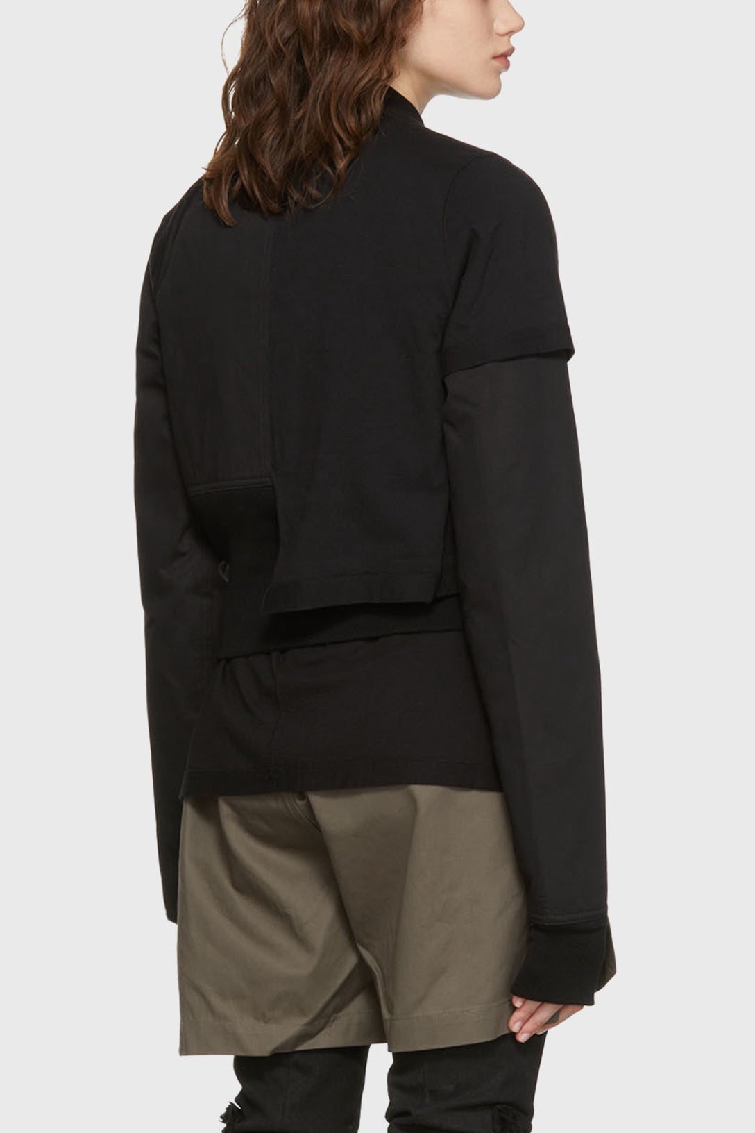 Faun Bomber - Black/oyster in Black - The Shelter